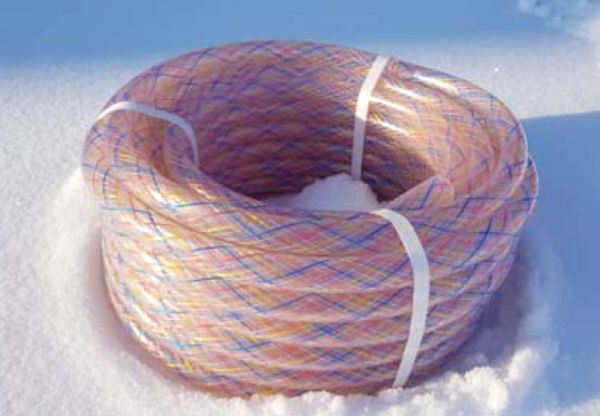 Reinforced PVC hose "Rainbow" f18/t.s.3.0mm/d